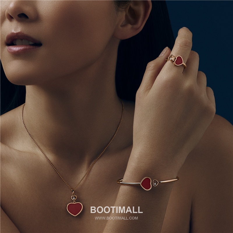 Heart Shape Bracelet 18K Gold, Diamond, Black Onyx Black 하트 쉐입 팔찌 18K 골드, 다이아몬드, 블랙 오닉스 블랙 6