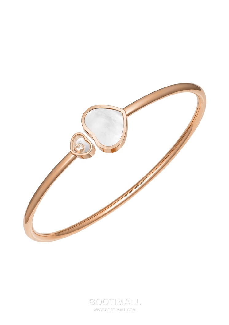 Heart Shape Bracelet 18K Gold, Diamond, Black Onyx Black 하트 쉐입 팔찌 18K 골드, 다이아몬드, 블랙 오닉스 블랙 21