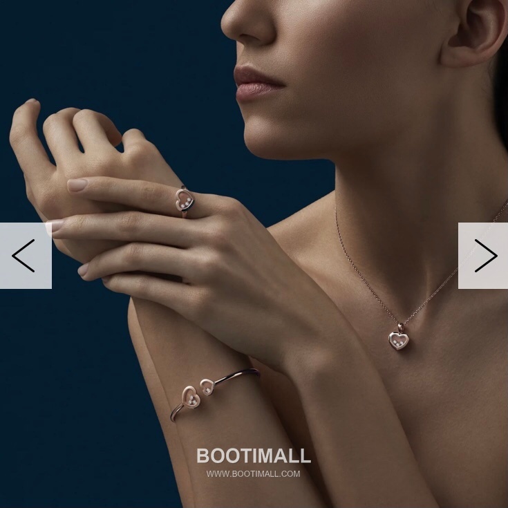 Heart Bracelet 18K Gold, Diamond, Sapphire Crystal Gold 하트 팔찌 18K 골드, 다이아몬드, 사파이어 크리스탈 골드 3