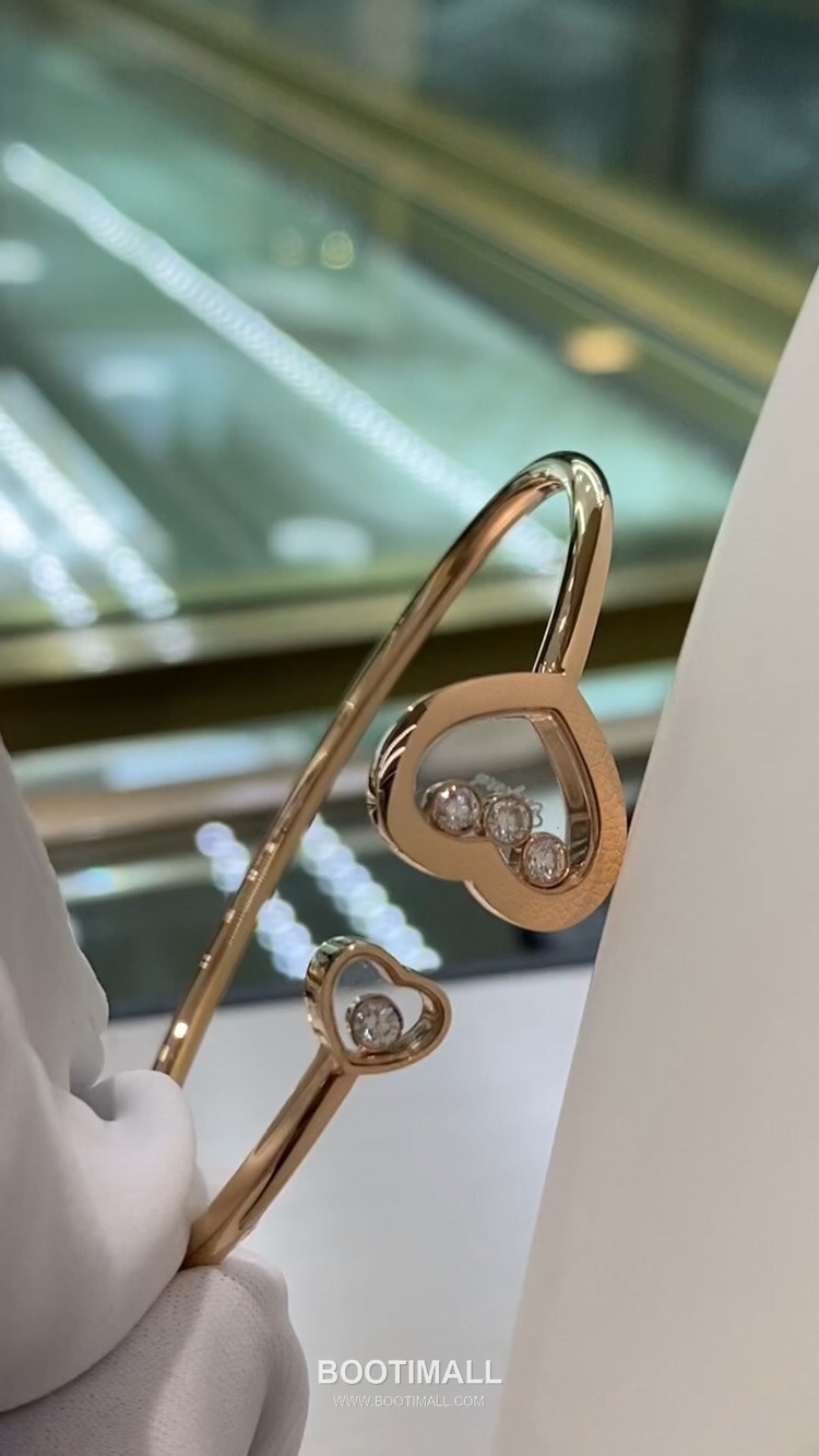 Heart Bracelet 18K Gold, Diamond, Sapphire Crystal Gold 하트 팔찌 18K 골드, 다이아몬드, 사파이어 크리스탈 골드 4