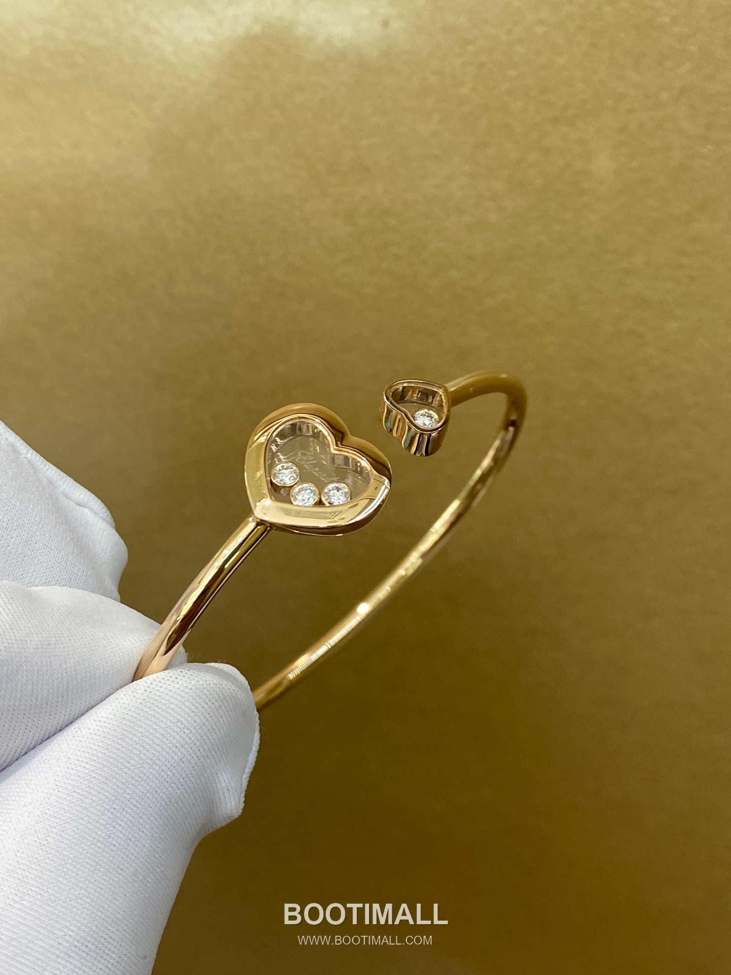 Heart Bracelet 18K Gold, Diamond, Sapphire Crystal Gold 하트 팔찌 18K 골드, 다이아몬드, 사파이어 크리스탈 골드 6
