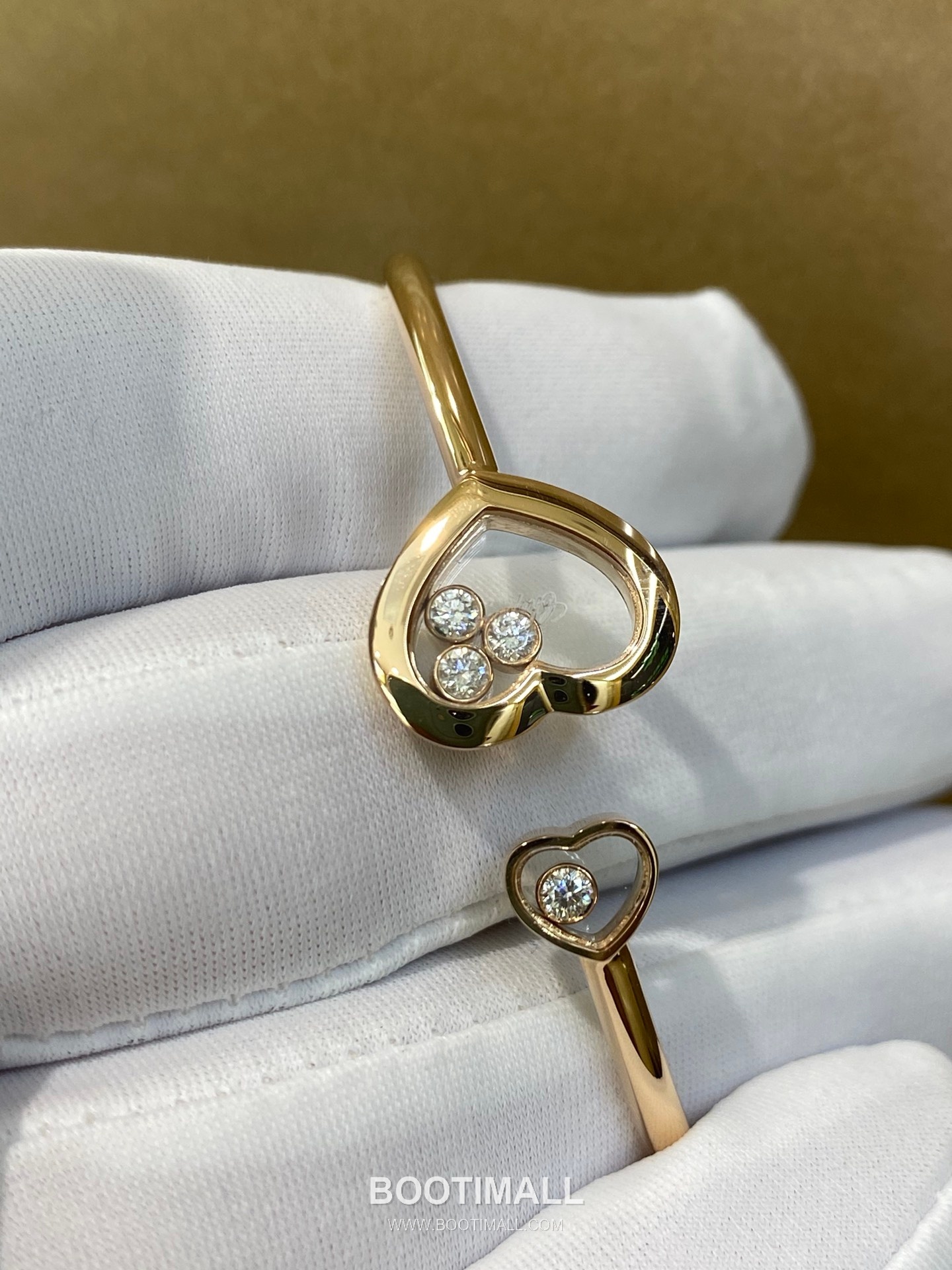 Heart Bracelet 18K Gold, Diamond, Sapphire Crystal Gold 하트 팔찌 18K 골드, 다이아몬드, 사파이어 크리스탈 골드 7