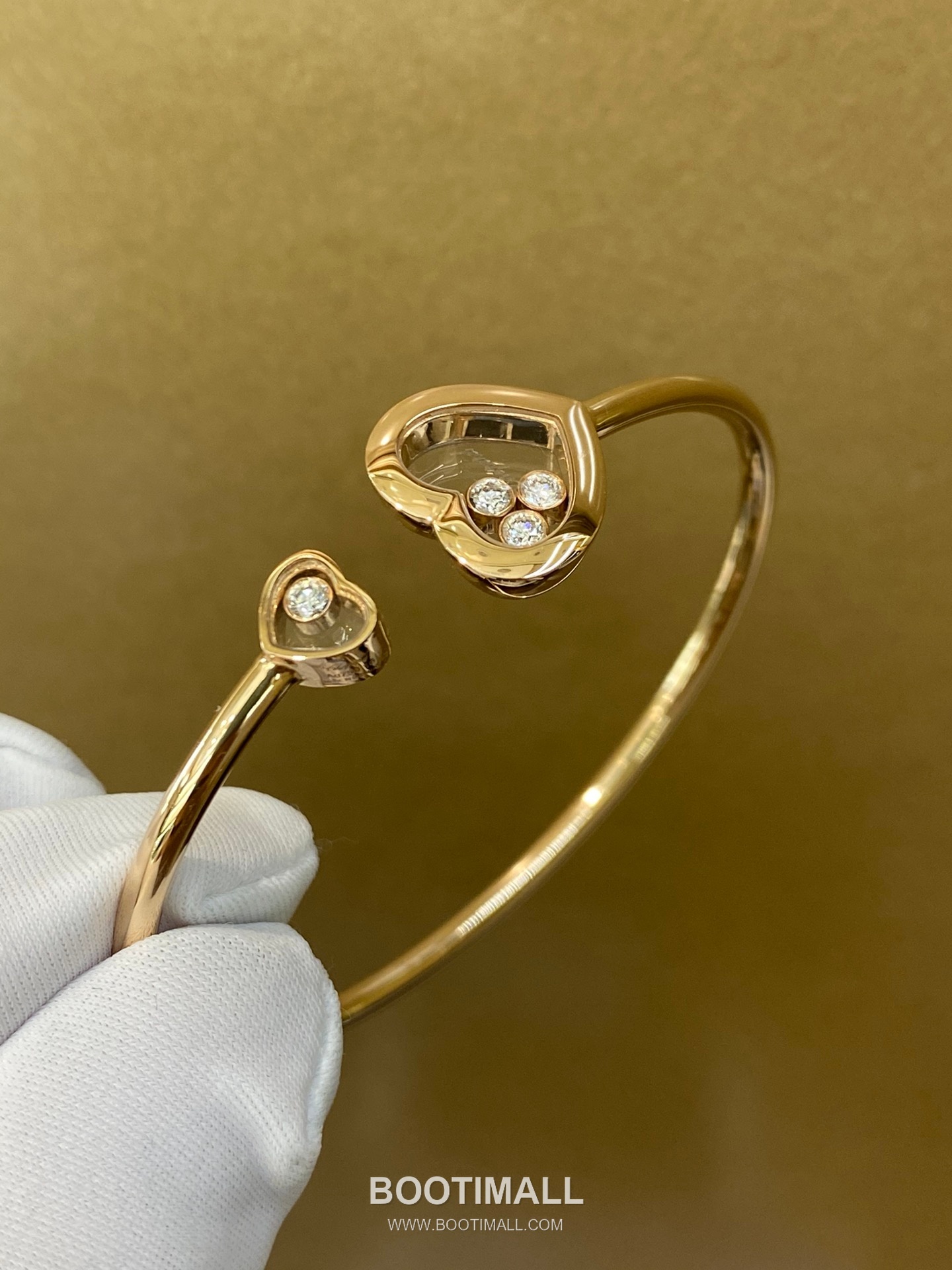 Heart Bracelet 18K Gold, Diamond, Sapphire Crystal Gold 하트 팔찌 18K 골드, 다이아몬드, 사파이어 크리스탈 골드 13