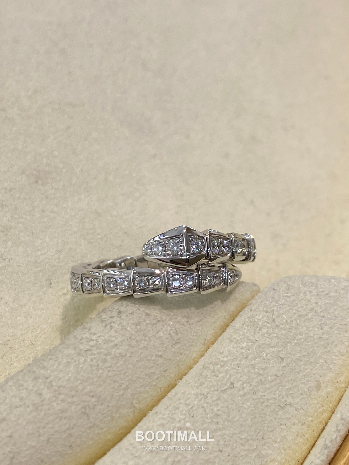 Bulgari Serpent Full Diamond Ring 18K Gold, Diamond Gold 불가리 링펀 풀 다이아몬드 링 18K 골드, 다이아몬드 골드 26