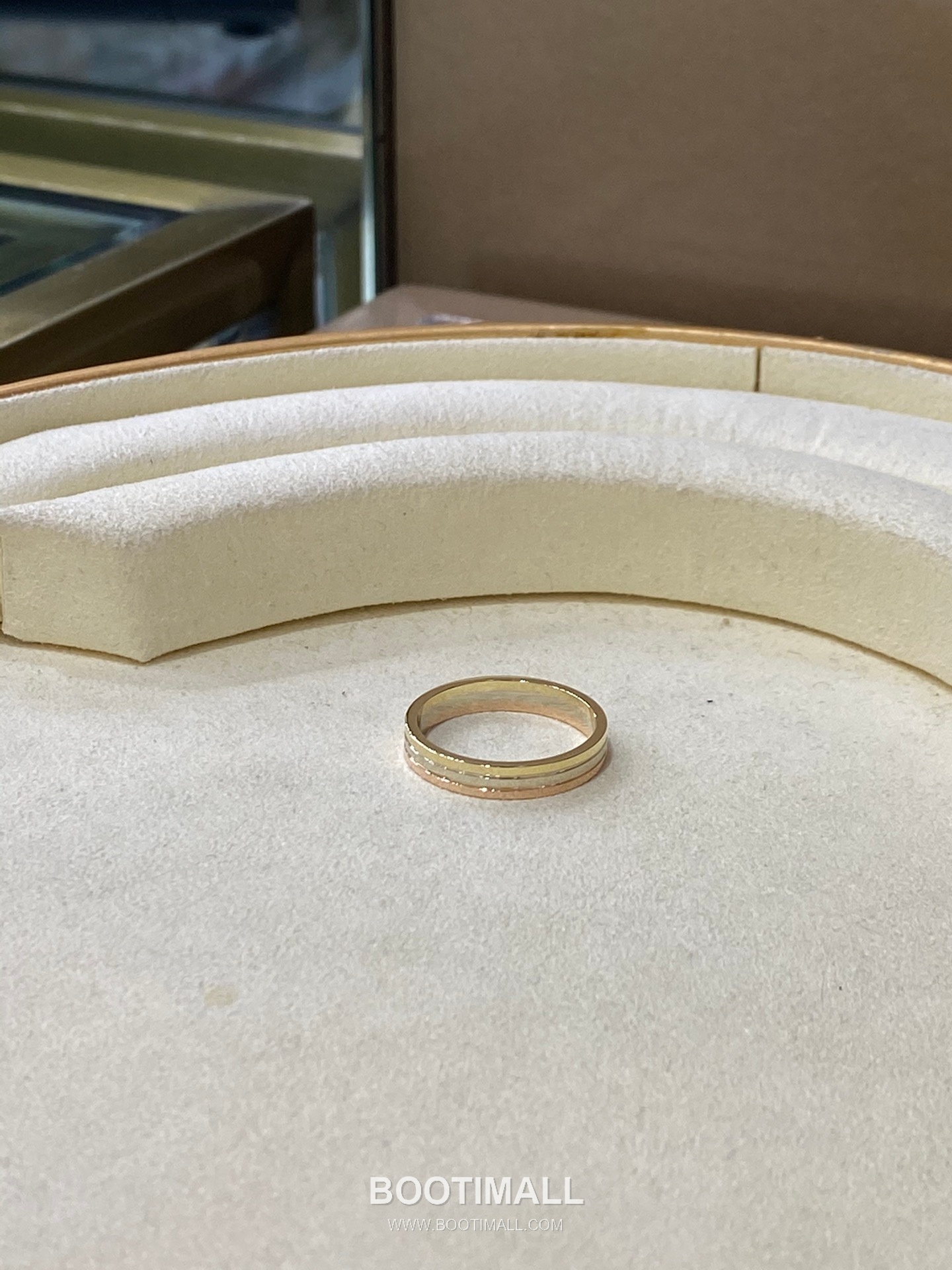 Tri-Tone Band Ring 18K Gold Gold 트리톤 밴드 링 18K 골드 골드 11