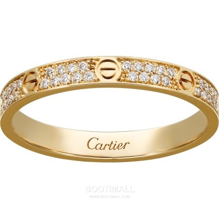 Cartier Love Oval Ring 18K Gold, Diamond Gold 까르띠에 러브 오벌 링 18K 골드, 다이아몬드 골드 2
