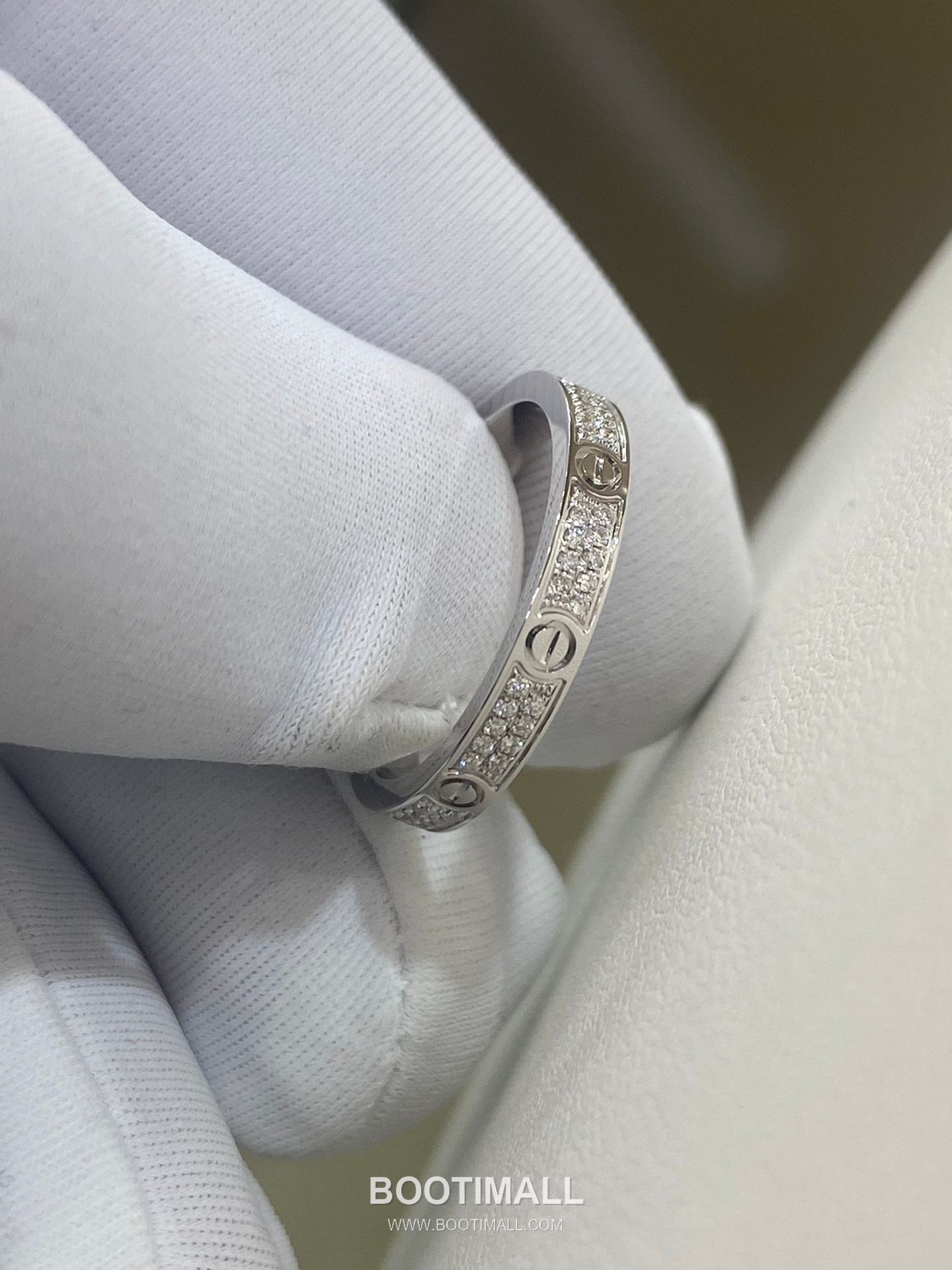 Cartier Love Oval Ring 18K Gold, Diamond Gold 까르띠에 러브 오벌 링 18K 골드, 다이아몬드 골드 6