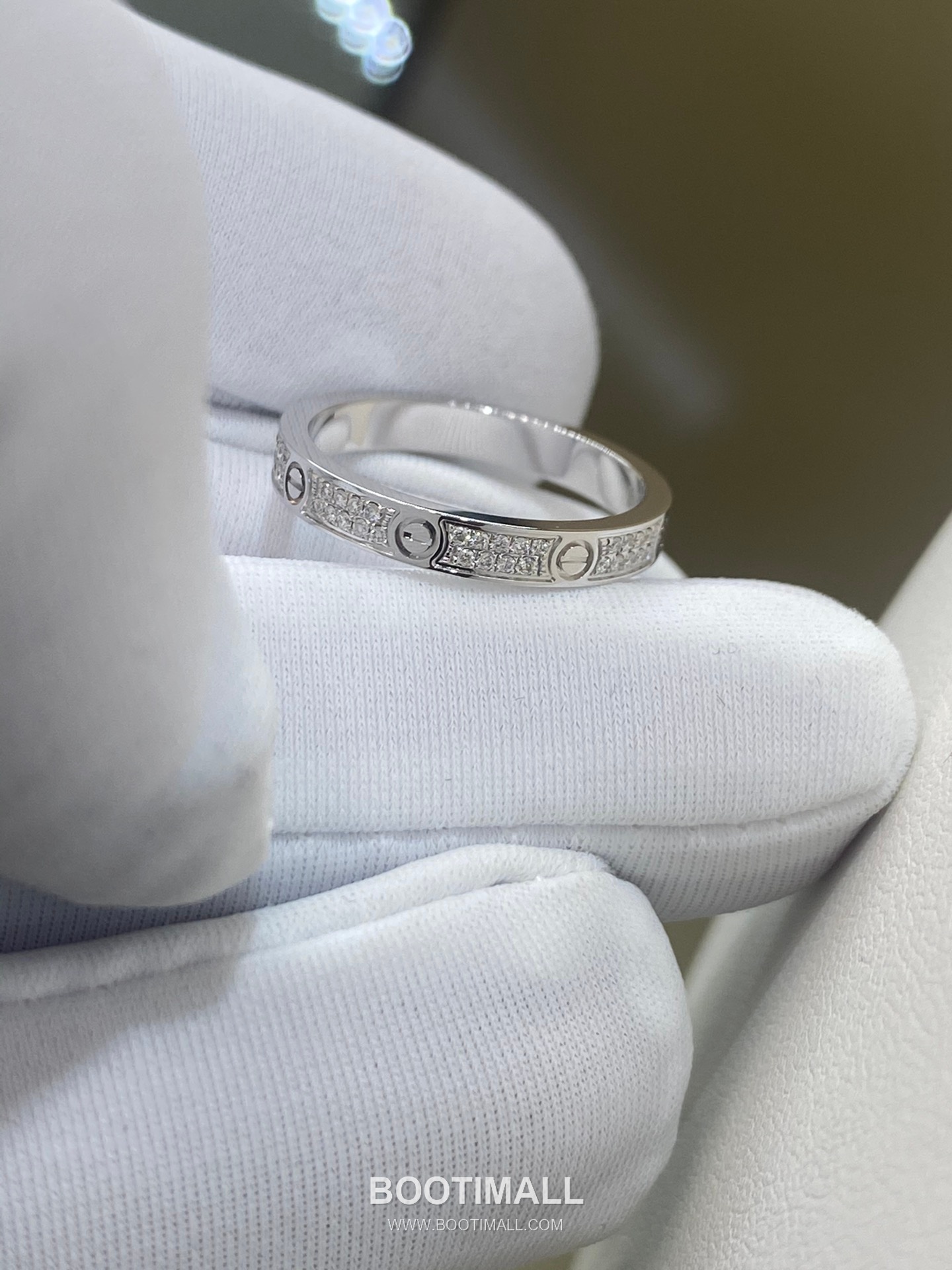 Cartier Love Oval Ring 18K Gold, Diamond Gold 까르띠에 러브 오벌 링 18K 골드, 다이아몬드 골드 8