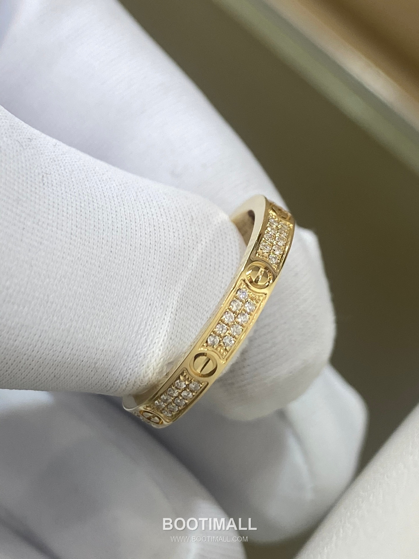 Cartier Love Oval Ring 18K Gold, Diamond Gold 까르띠에 러브 오벌 링 18K 골드, 다이아몬드 골드 12