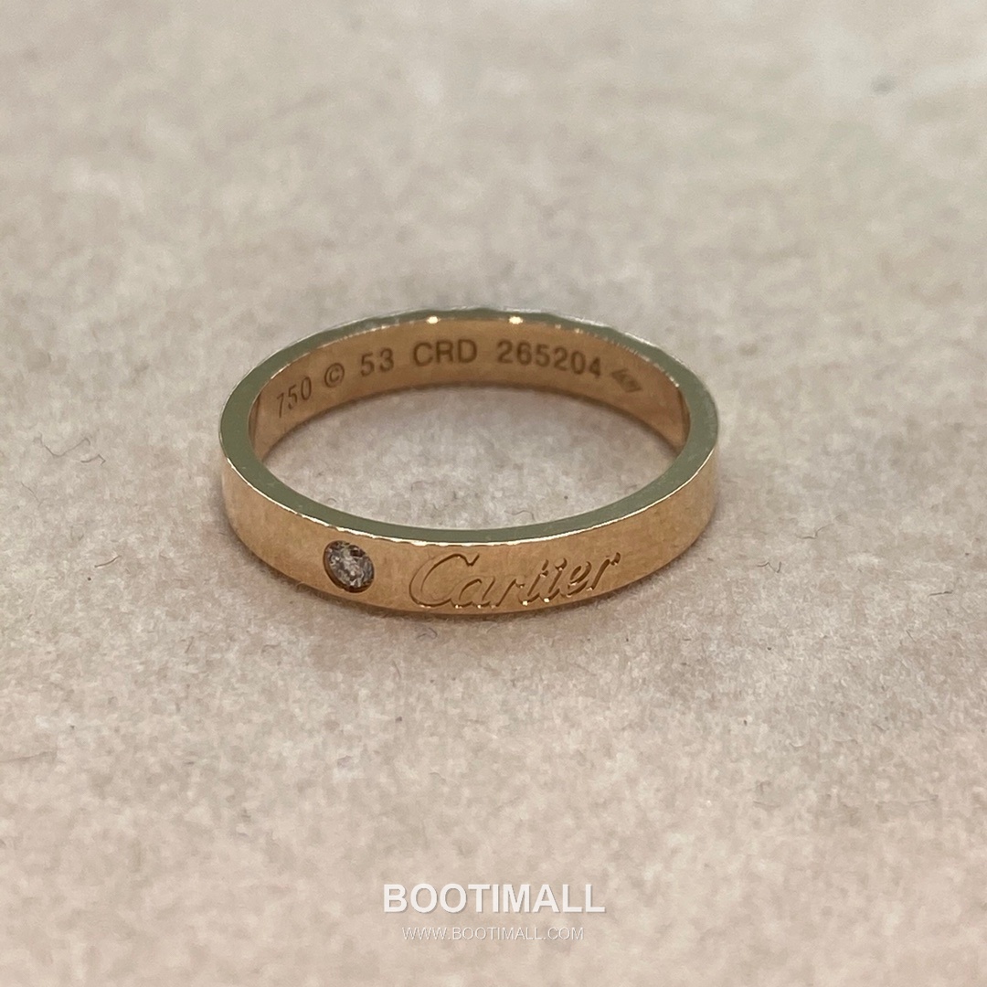Letter C Ring 18K Gold, Diamond Gold 레터 C 반지 18K 골드, 다이아몬드 골드 10