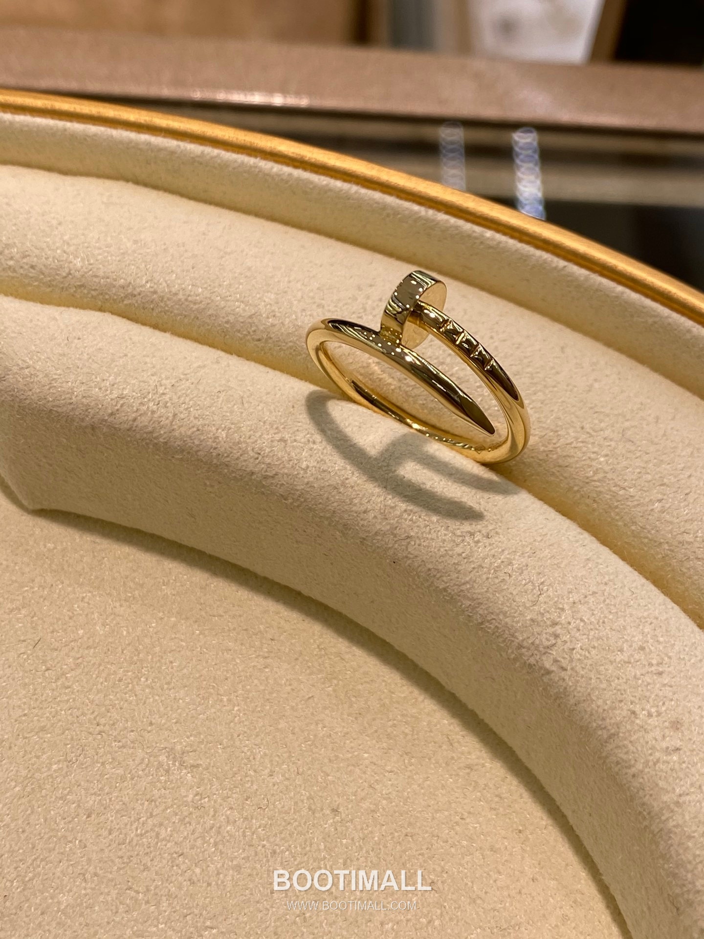 Cartier Nail Thin Ring 18K Gold Gold 까르띠에 네일 세밀 링 18K 골드 골드 16