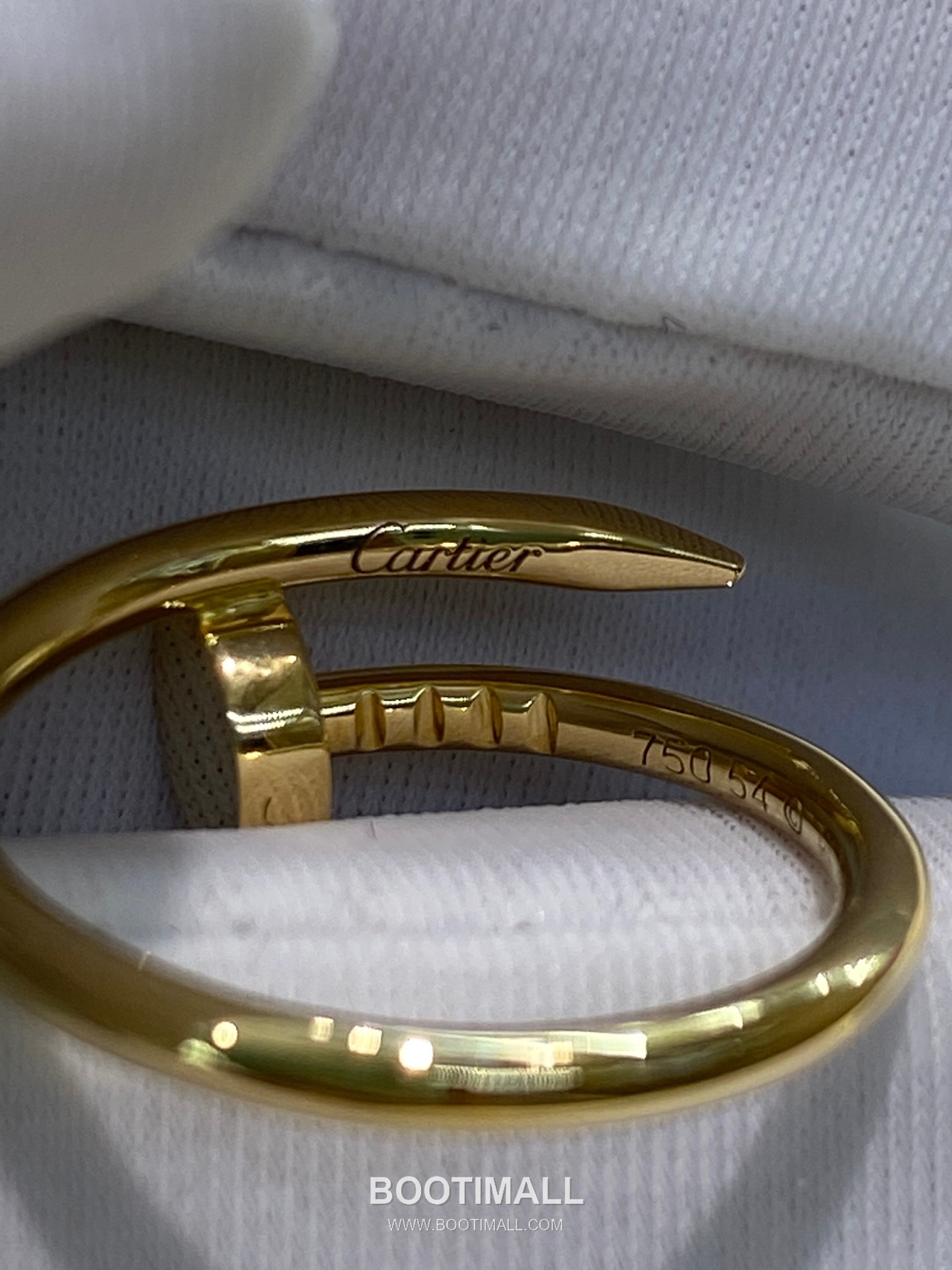 Cartier Nail Thin Ring 18K Gold Gold 까르띠에 네일 세밀 링 18K 골드 골드 18