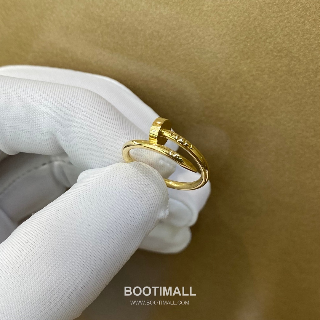 Cartier Nail Thin Ring 18K Gold Gold 까르띠에 네일 세밀 링 18K 골드 골드 21