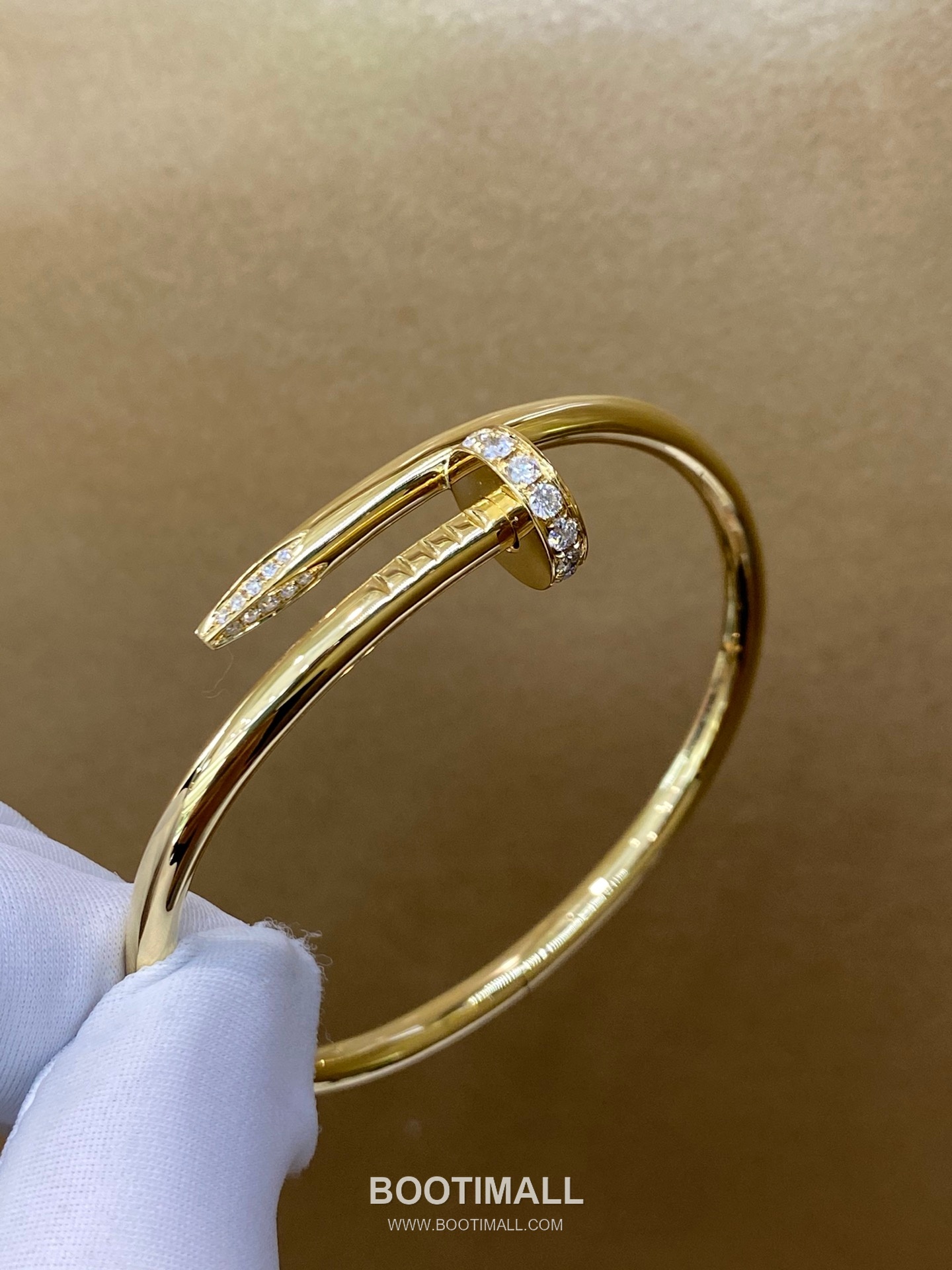 Cartier Nail Bracelet 18K Gold, Diamond Gold 까르띠에 네일 팔찌 18K 골드, 다이아몬드 골드 20