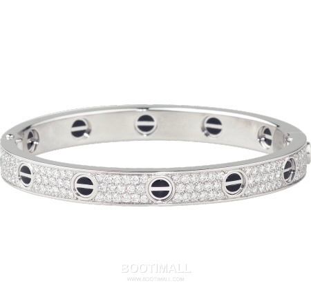 Cartier Black Stud Diamond Bracelet 18K Gold, Diamond, Black Onyx Black 까르띠에 블랙 스터드 다이아몬드 팔찌 18K 골드, 다이아몬드, 블랙 마노 블랙 4