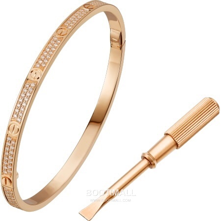 Wide Four Diamond Bracelet 18K Gold with Diamonds Gold 넓은 네 돌 팔찌 18K 골드, 다이아몬드 골드 23