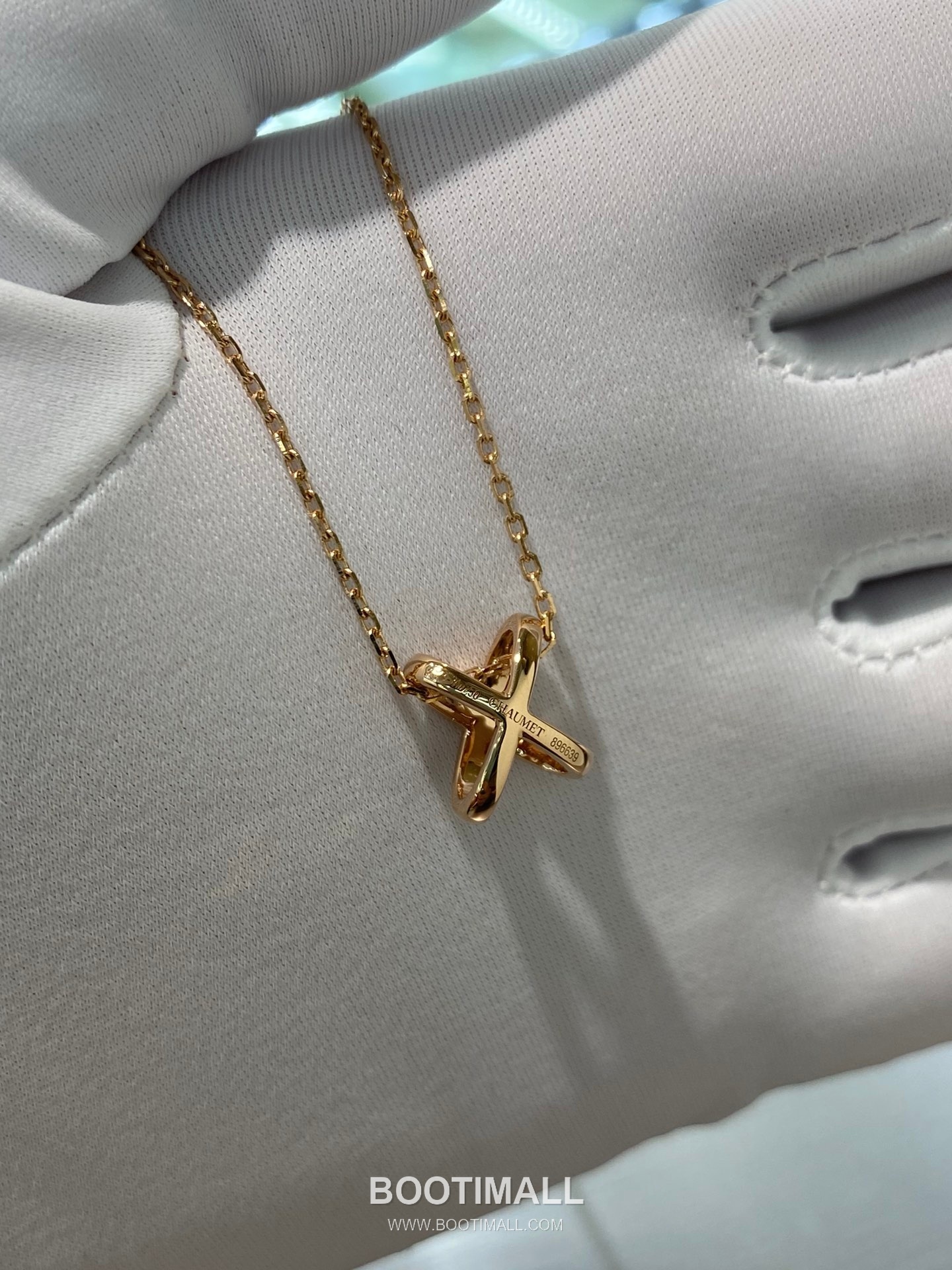 Chaumet Huan Yuan Pendant 18K Gold, Diamond Gold Necklace 환연 목걸이 18K 골드, 다이아몬드 골드 2