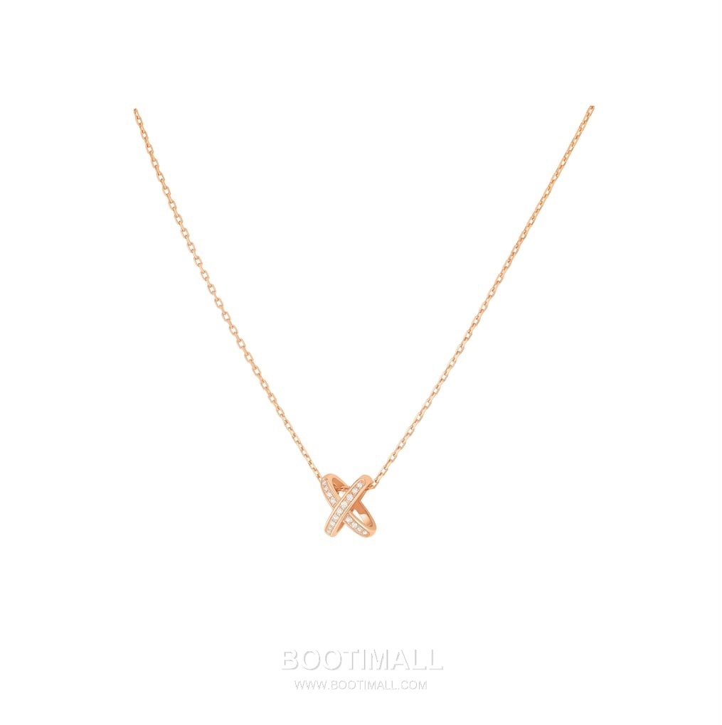 Chaumet Huan Yuan Pendant 18K Gold, Diamond Gold Necklace 환연 목걸이 18K 골드, 다이아몬드 골드 11