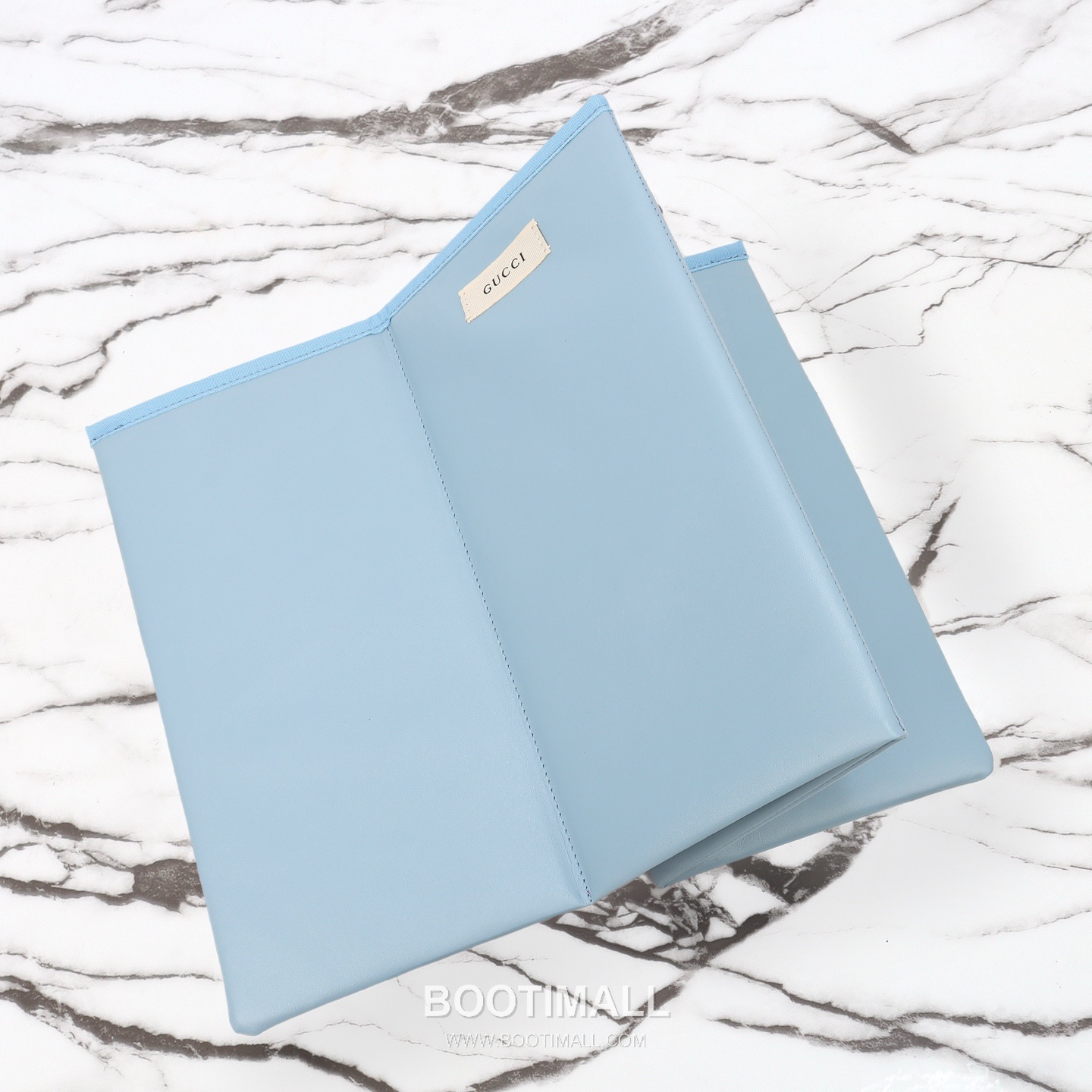 Gucci Sunflower GG Messenger Canvas with Leather Trim Light Blue Messenger Bag 구찌 해바라기 GG 메신저 캔버스와 레더 트림 라이트블루 메신저백 45cm 6