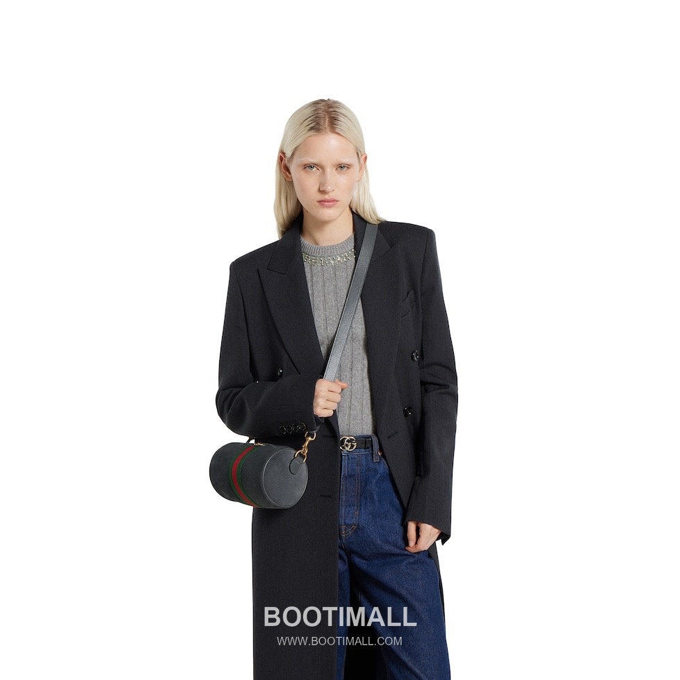 Gucci Web Mini Bag Suede Green Shoulder Bag 구찌 웹 미니백 스웨이드 그린 숄더백 19cm 8