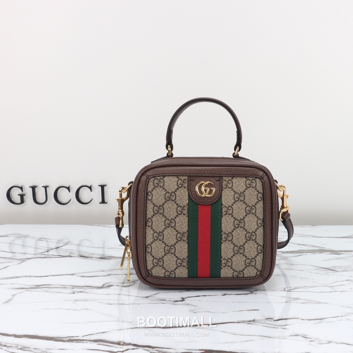 Gucci Crossbody Bag Calfskin Leather Beige 구찌 크로스바디백 카프스킨 가죽 베이지 17cm 1