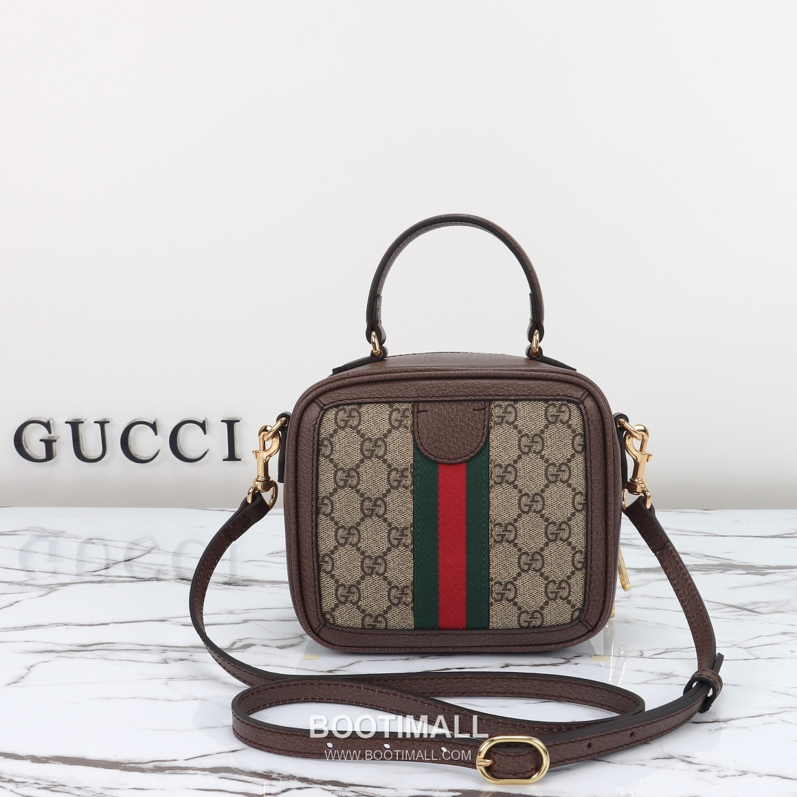 Gucci Crossbody Bag Calfskin Leather Beige 구찌 크로스바디백 카프스킨 가죽 베이지 17cm 3