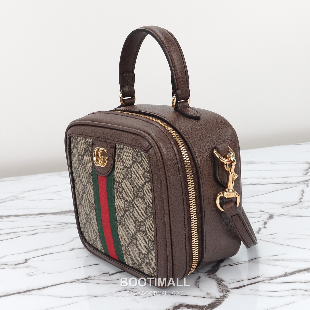 Gucci Crossbody Bag Calfskin Leather Beige 구찌 크로스바디백 카프스킨 가죽 베이지 17cm 6