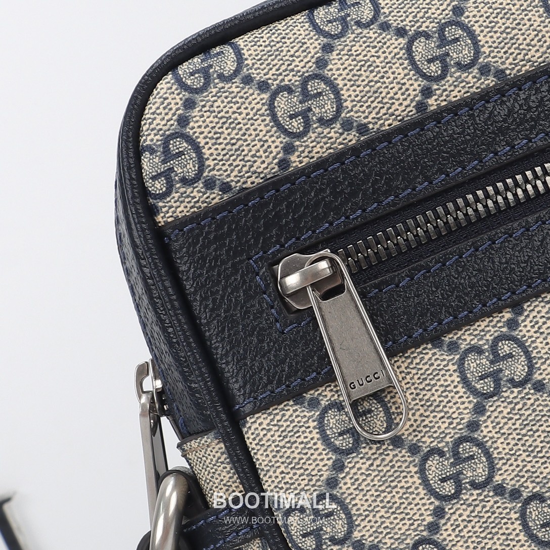 Gucci Blue Leather Bag Leather Blue Shoulder Bag 구찌 블루 가죽 백 가죽 블루 숄더백 23cm 5