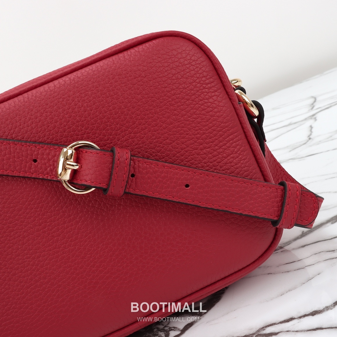 Gucci Large Red Bag Original Leather Red Shoulder Bag 구찌 대레드 가방 원산지 가죽 레드 숄더백 21cm 6