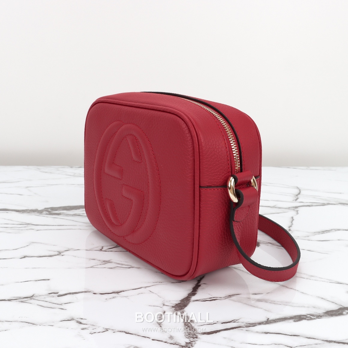 Gucci Large Red Bag Original Leather Red Shoulder Bag 구찌 대레드 가방 원산지 가죽 레드 숄더백 21cm 7