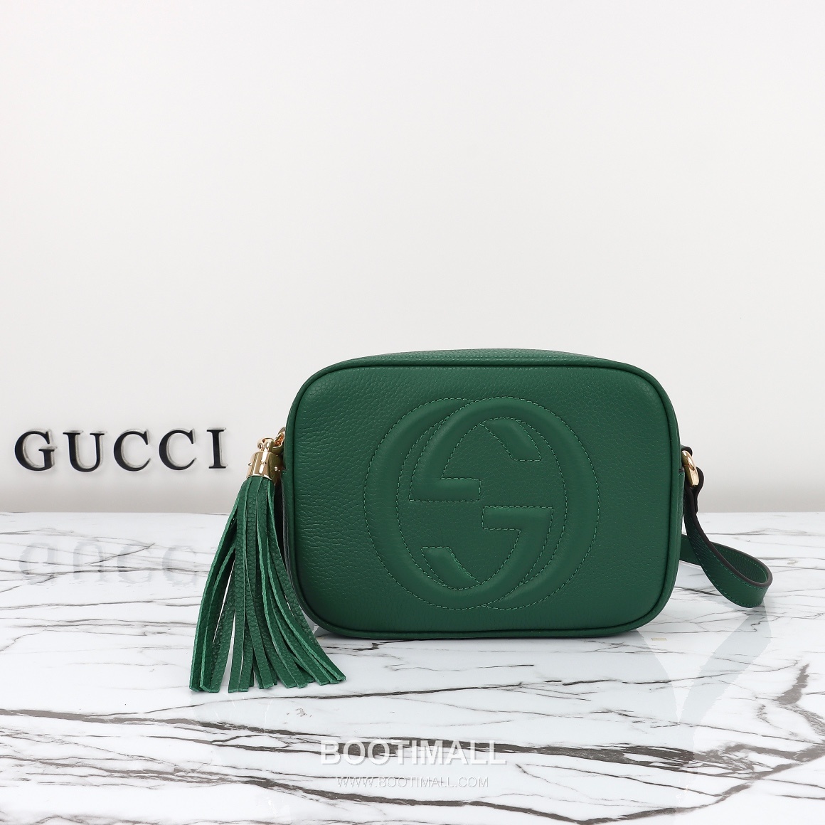 Gucci Tote Bag 308364 Grained Leather Green 구찌 토트백 308364 그레인드 가죽 그린 21cm 1