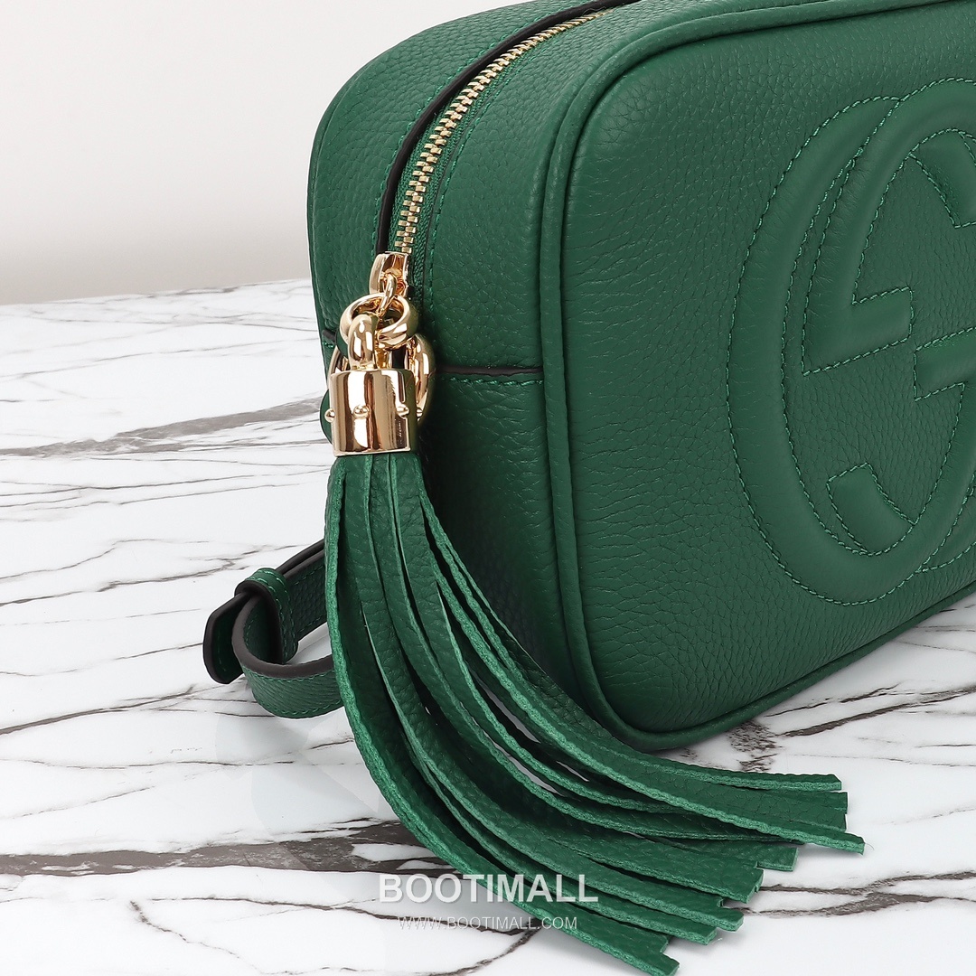 Gucci Tote Bag 308364 Grained Leather Green 구찌 토트백 308364 그레인드 가죽 그린 21cm 5
