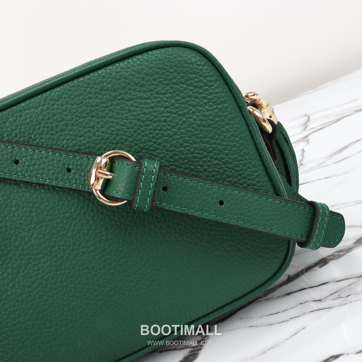 Gucci Tote Bag 308364 Grained Leather Green 구찌 토트백 308364 그레인드 가죽 그린 21cm 6