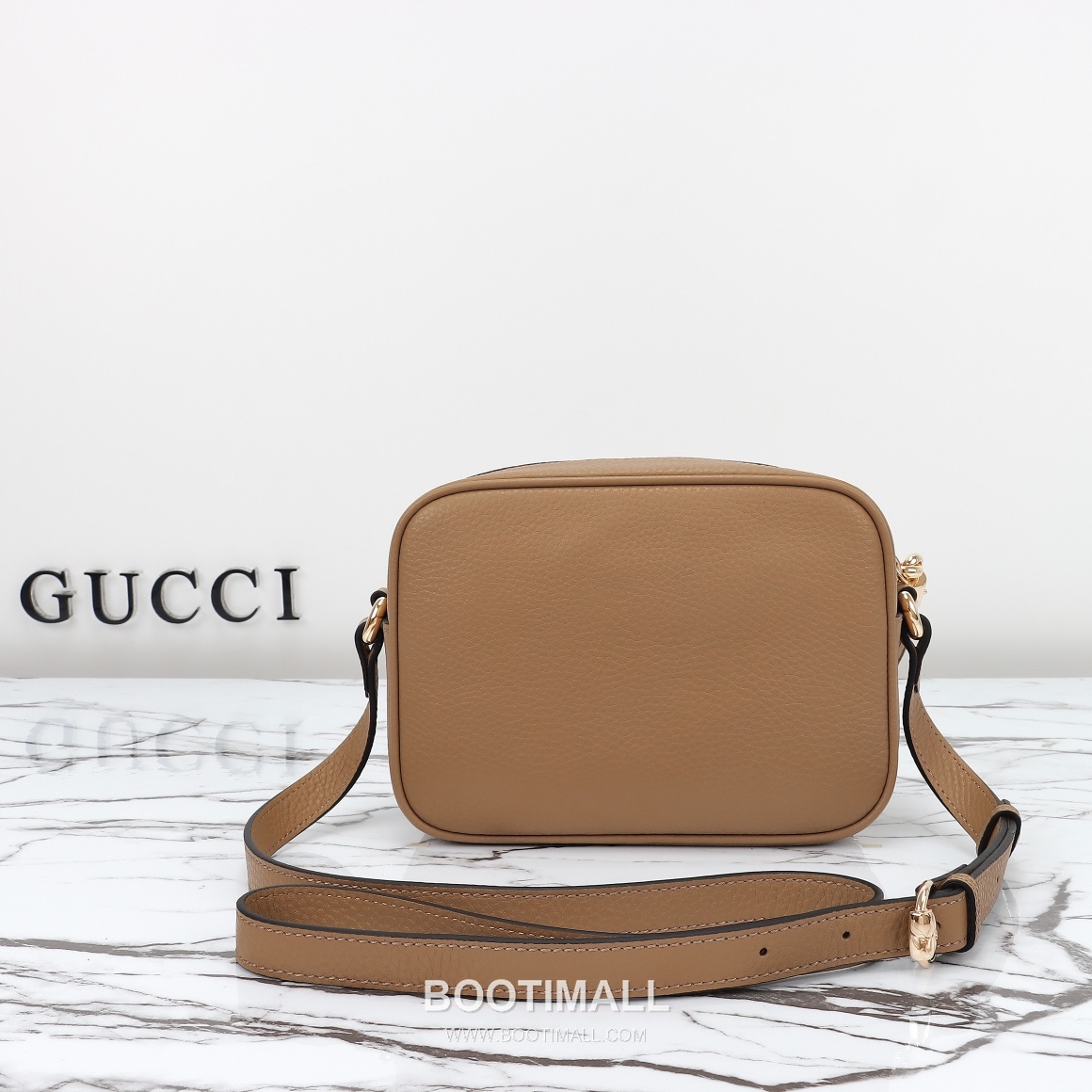 Gucci Shoulder Bag Calfskin Beige 구찌 숄더백 송아지가죽 베이지 21cm 3