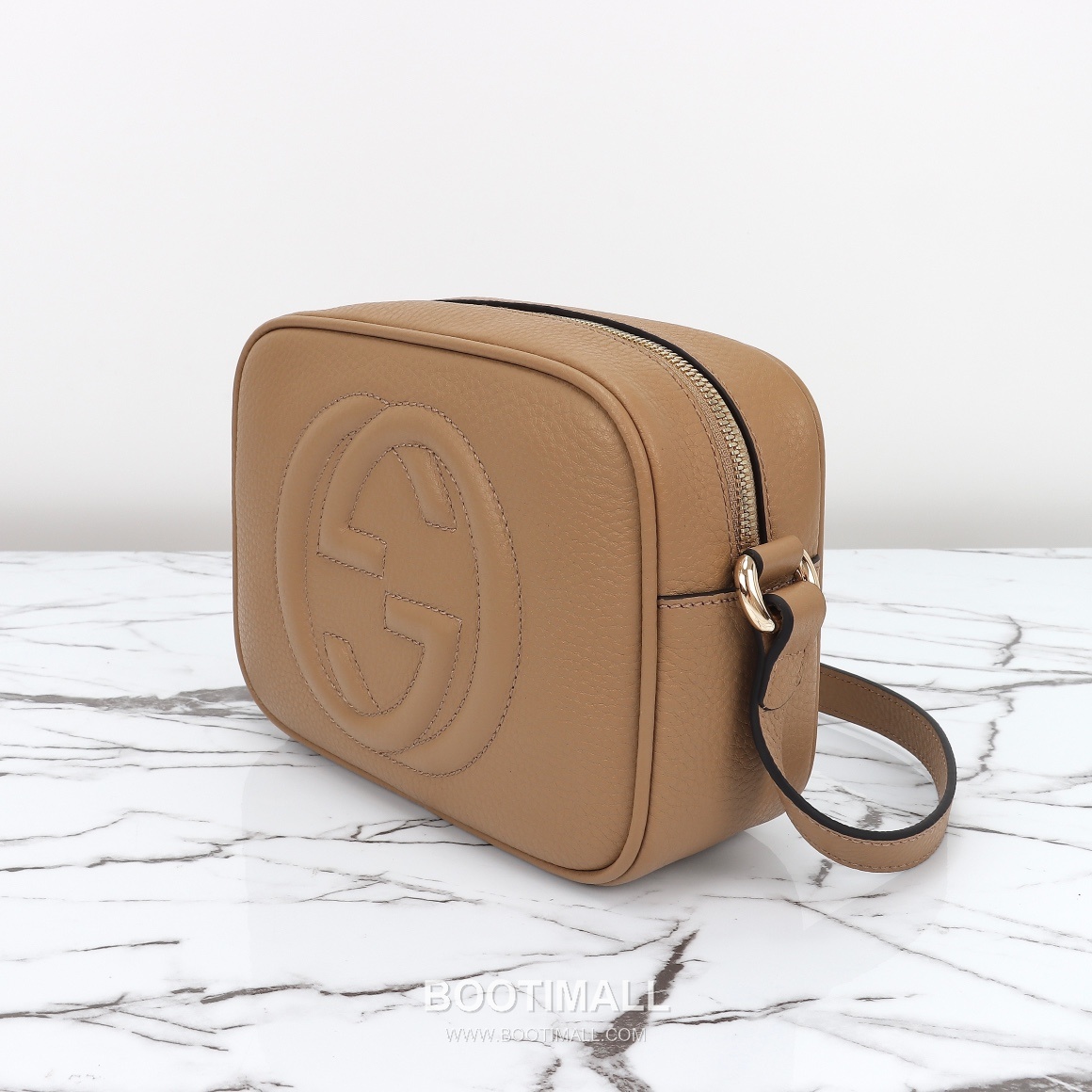 Gucci Shoulder Bag Calfskin Beige 구찌 숄더백 송아지가죽 베이지 21cm 7