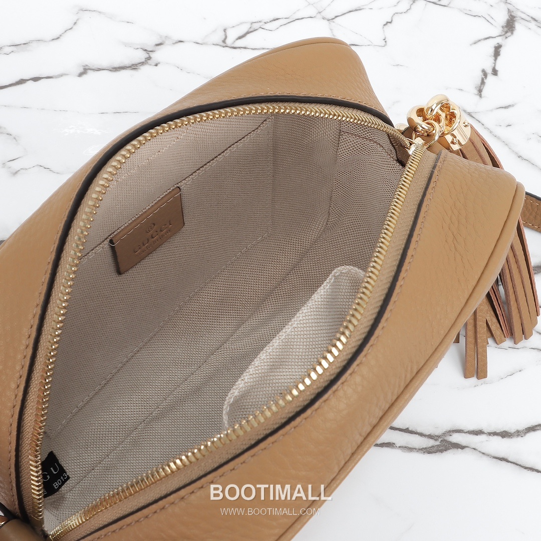 Gucci Shoulder Bag Calfskin Beige 구찌 숄더백 송아지가죽 베이지 21cm 8