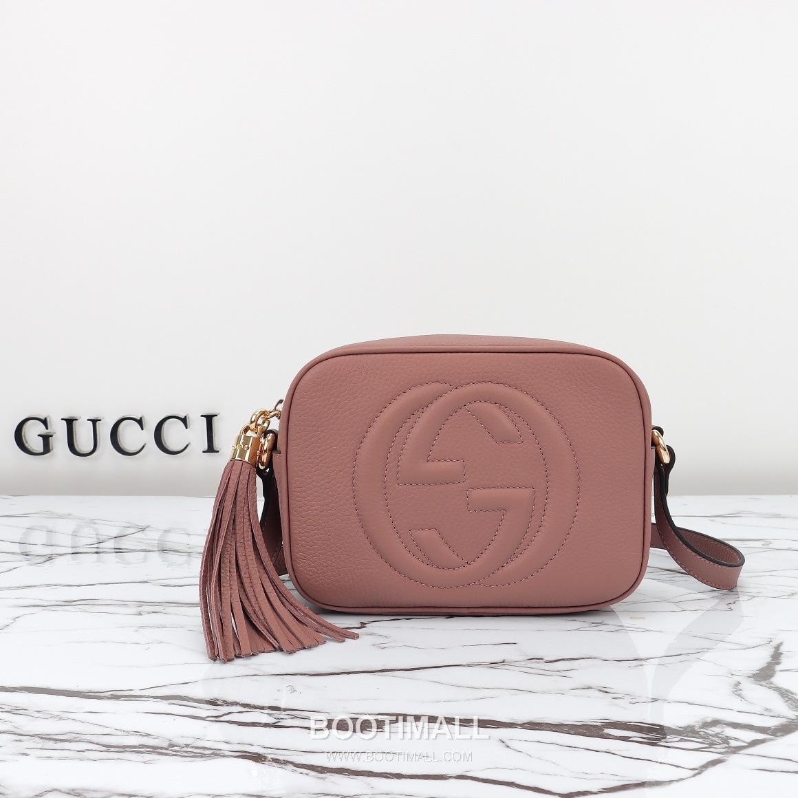 Gucci Shoulder Bag Calfskin Nude Pink 구찌 숄더백 소가죽 누드 핑크 21cm 1