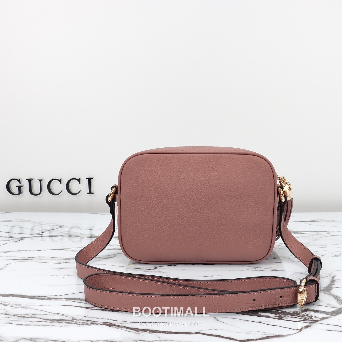 Gucci Shoulder Bag Calfskin Nude Pink 구찌 숄더백 소가죽 누드 핑크 21cm 3