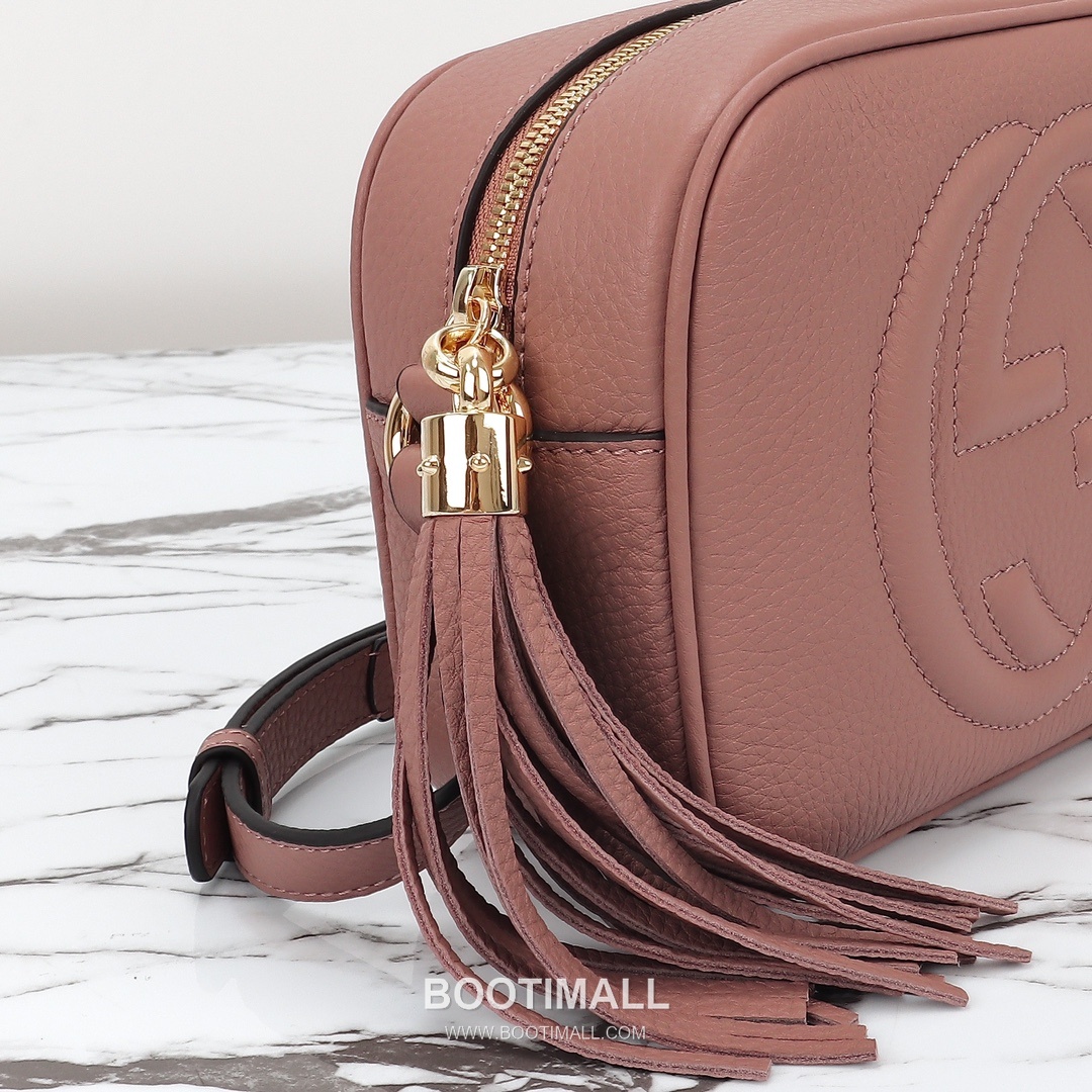 Gucci Shoulder Bag Calfskin Nude Pink 구찌 숄더백 소가죽 누드 핑크 21cm 5