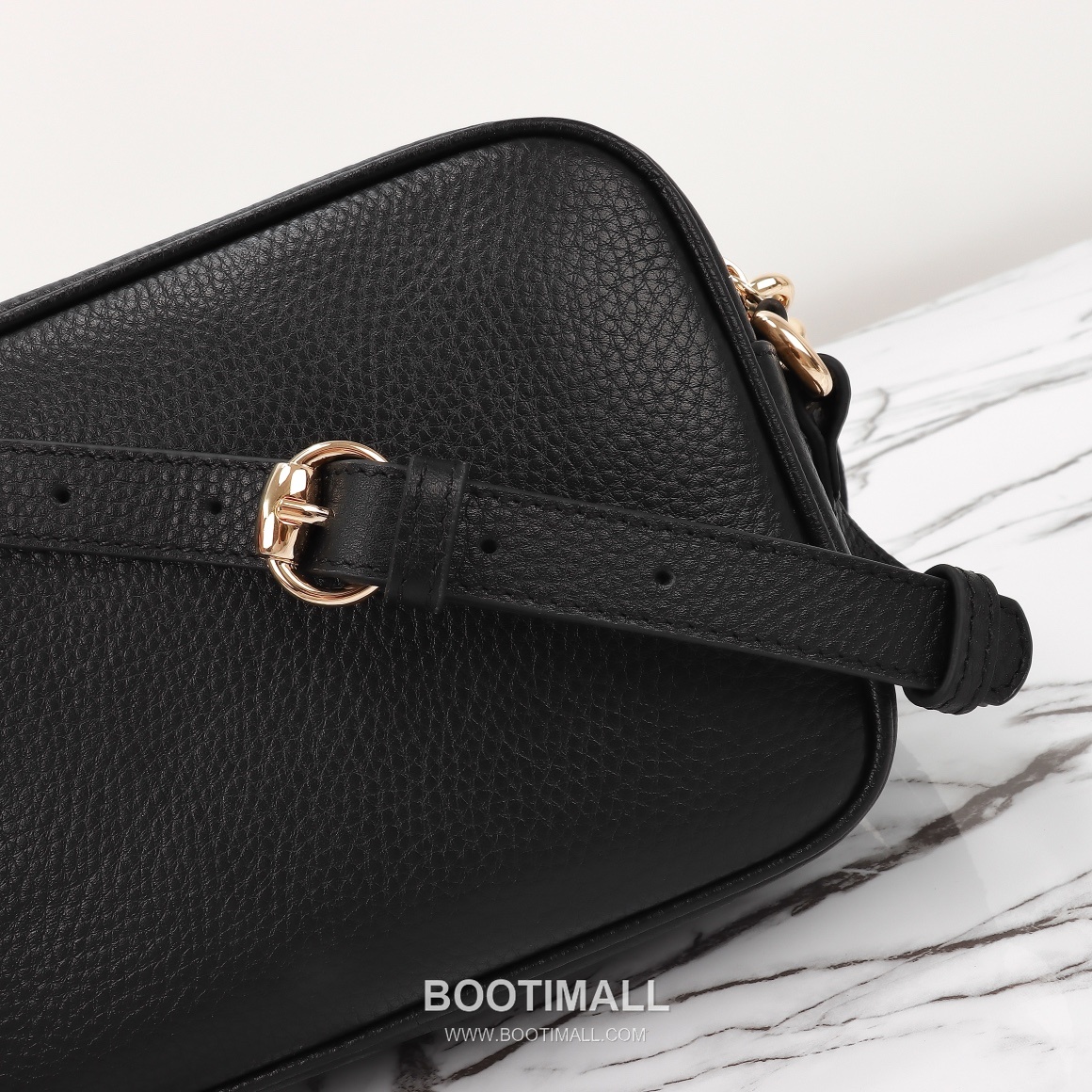 Gucci Classic Leather Bag Grained Calfskin Black Shoulder Bag 구찌 클래식 레더 백 그레인드 카프스킨 블랙 숄더백 21cm 6