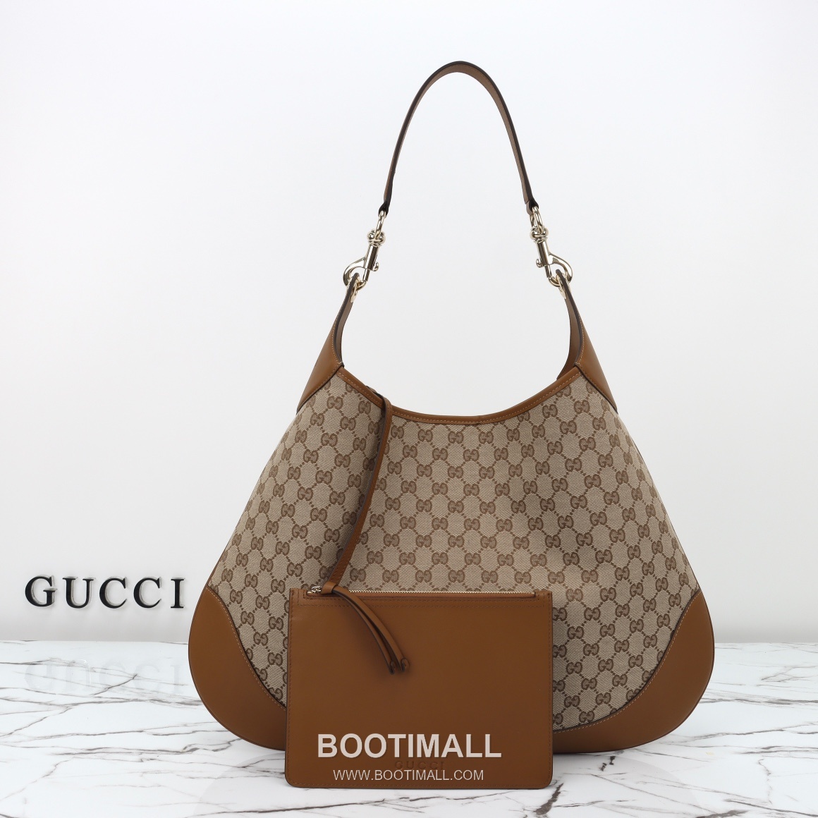 Gucci Tote Bag Large Grained Calfskin Beige 구찌 토트백 라지 그레인드 카프스킨 베이지 49cm 1