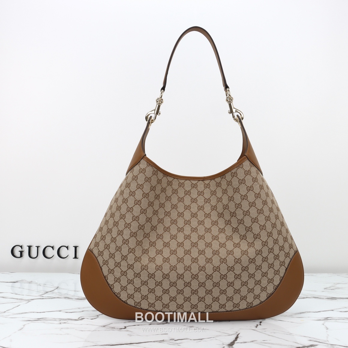 Gucci Tote Bag Large Grained Calfskin Beige 구찌 토트백 라지 그레인드 카프스킨 베이지 49cm 2