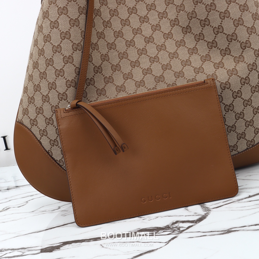 Gucci Tote Bag Large Grained Calfskin Beige 구찌 토트백 라지 그레인드 카프스킨 베이지 49cm 4