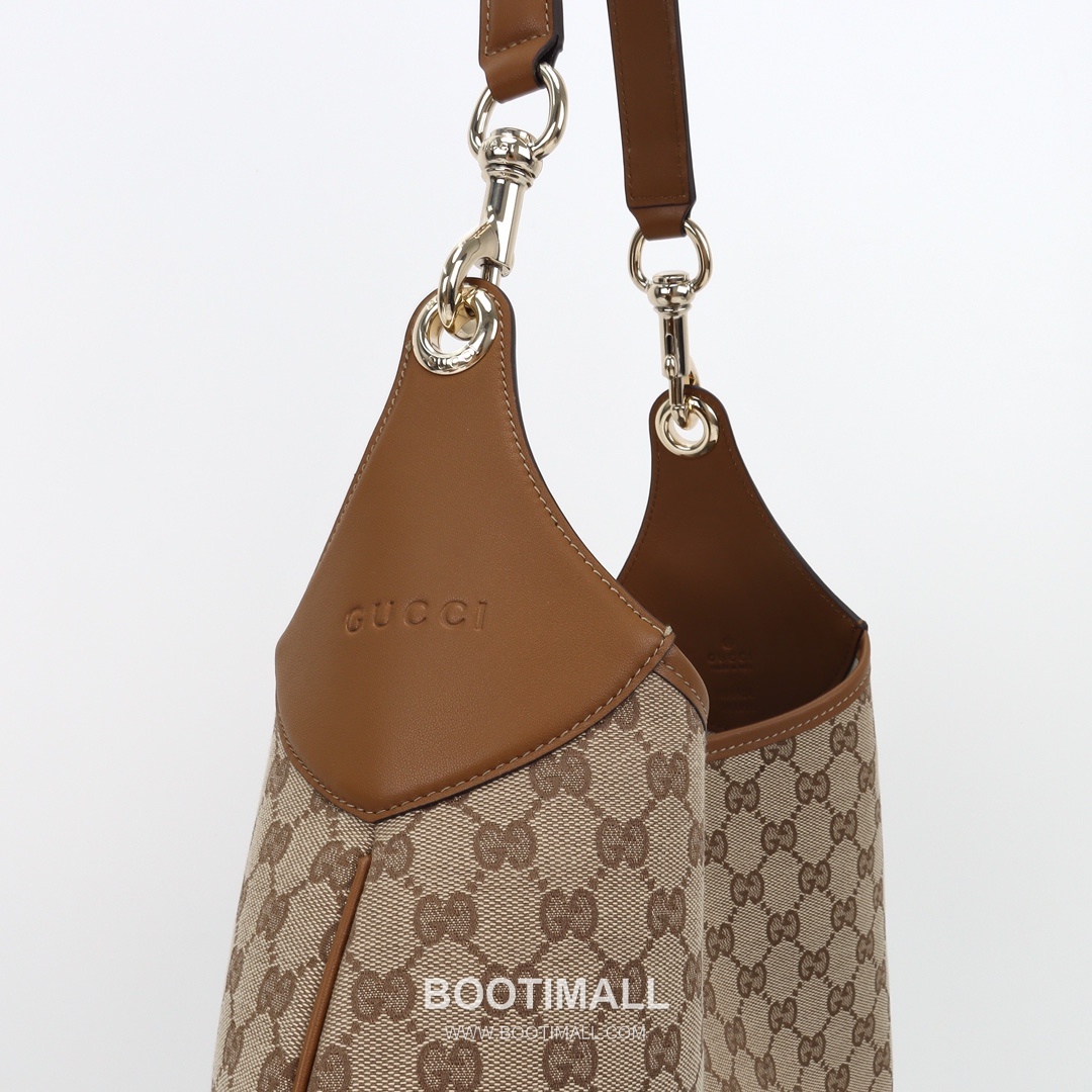 Gucci Tote Bag Large Grained Calfskin Beige 구찌 토트백 라지 그레인드 카프스킨 베이지 49cm 6