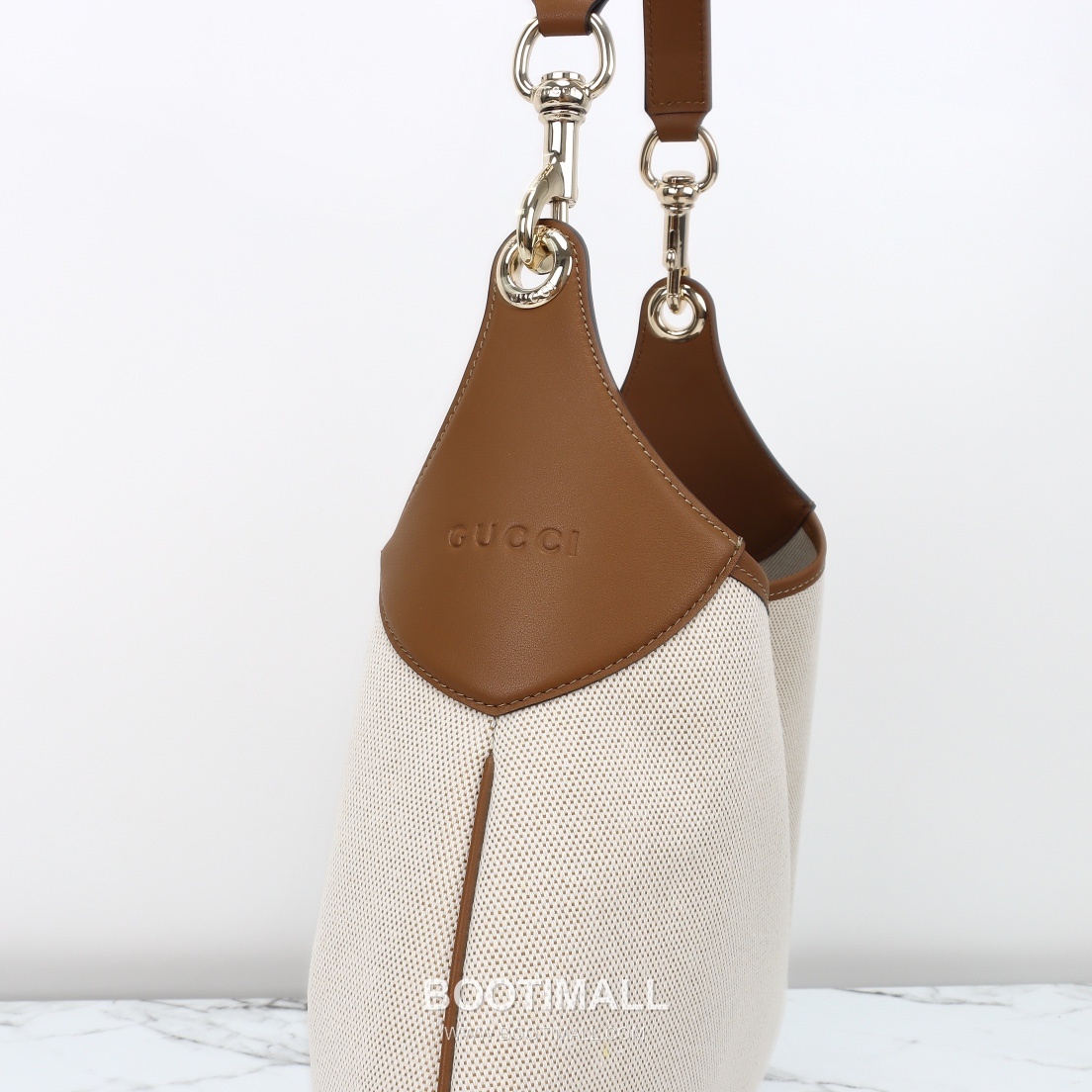 Gucci Tote Bag Large Grained Calfskin Beige 구찌 토트백 라지 그레인드 카프스킨 베이지 49cm 6