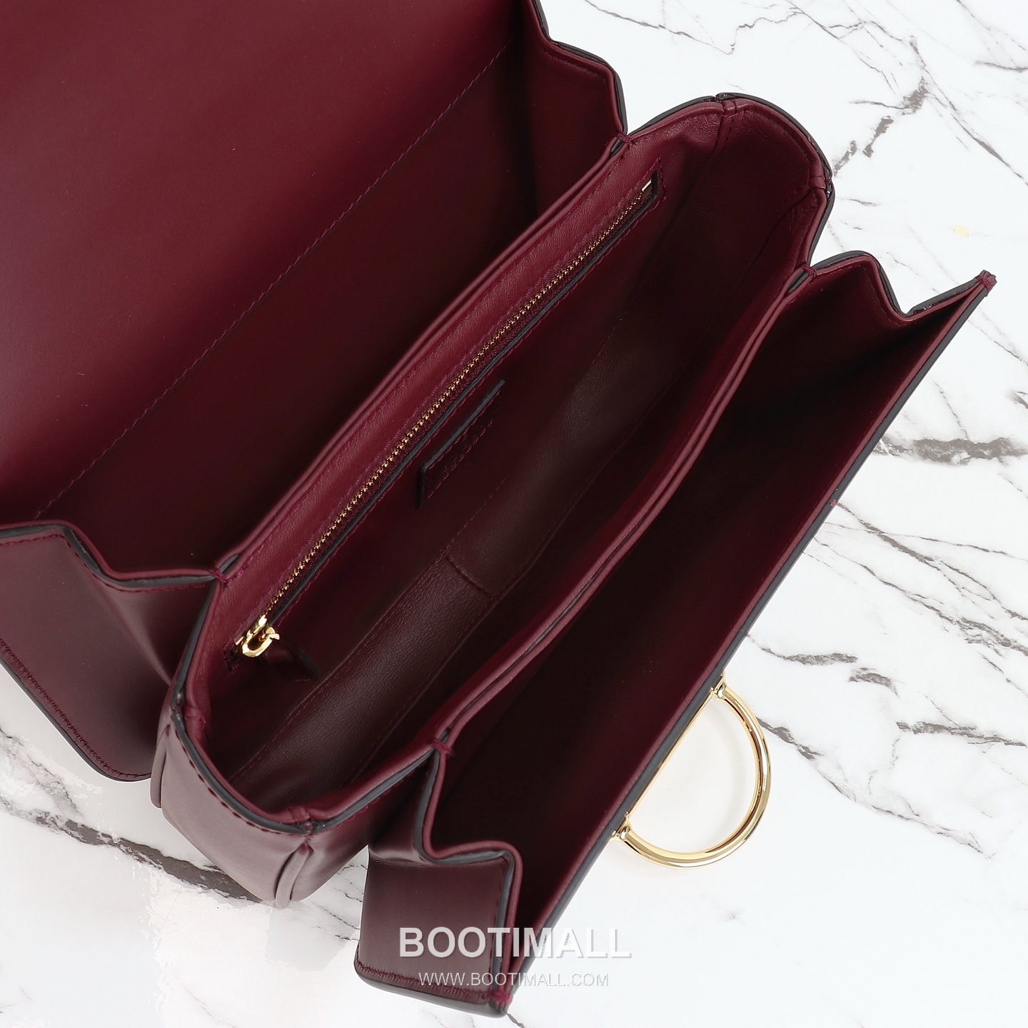 Gucci Leather Shoulder Bag Grained Calfskin Brown 구찌 레더 숄더백 그레인드 카프스킨 브라운 22.5cm 9