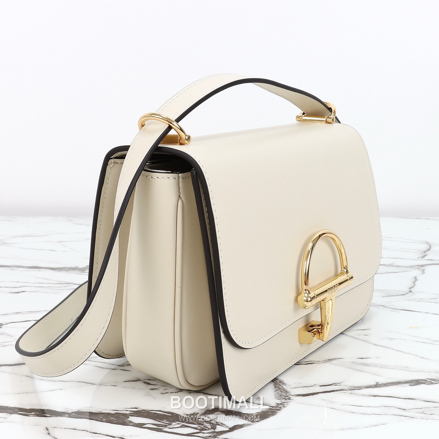 Gucci Leather Shoulder Bag Grained Calfskin Brown 구찌 레더 숄더백 그레인드 카프스킨 브라운 22.5cm 6