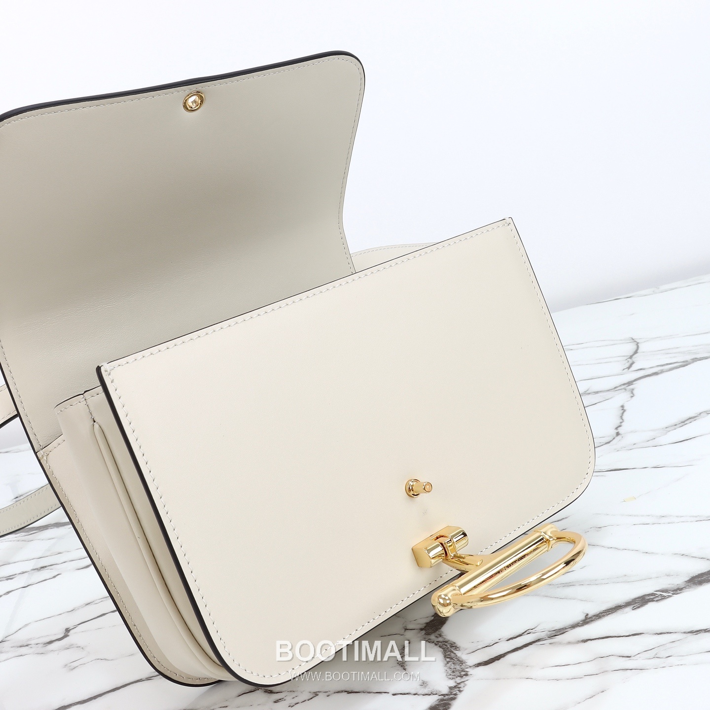 Gucci Leather Shoulder Bag Grained Calfskin Brown 구찌 레더 숄더백 그레인드 카프스킨 브라운 22.5cm 7