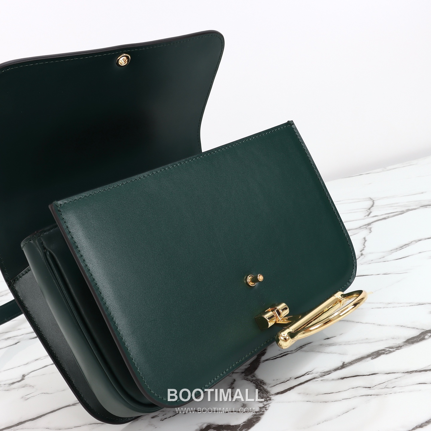 Gucci Leather Shoulder Bag Grained Calfskin Brown 구찌 레더 숄더백 그레인드 카프스킨 브라운 22.5cm 7