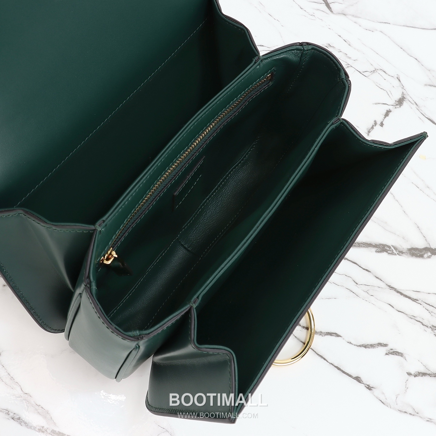 Gucci Leather Shoulder Bag Grained Calfskin Brown 구찌 레더 숄더백 그레인드 카프스킨 브라운 22.5cm 9